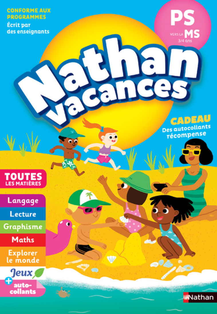 Nathan Vacances Maternelle PS vers la MS 3/4 ans - Catherine Serres, Catherine Serres - NATHAN