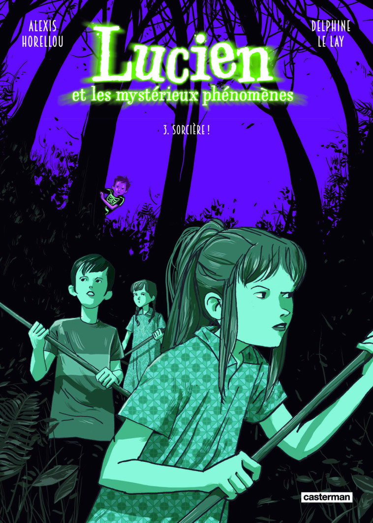 Lucien et les mystérieux phénomènes -  ALEXIS HORELLOU / DELPHINE LE LAY, Delphine Le Lay, Alexis Horellou - CASTERMAN