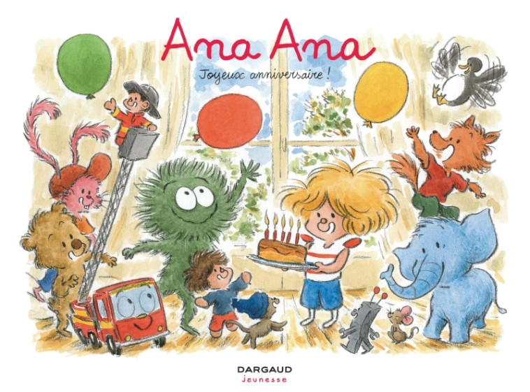 Ana Ana - Tome 20 - Joyeux anniversaire ! - Dormal Alexis Dormal Alexis, Roques Dominique Roques Dominique,  Dormal Alexis,  Roques Dominique - DARGAUD