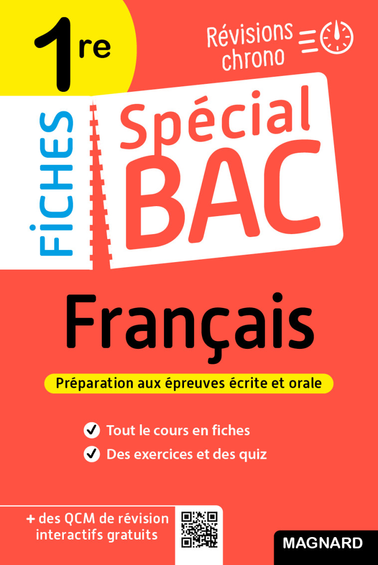 Spécial Bac Fiches Français 1re Bac 2024 - Sylvie Coly, Sylvie Coly - MAGNARD
