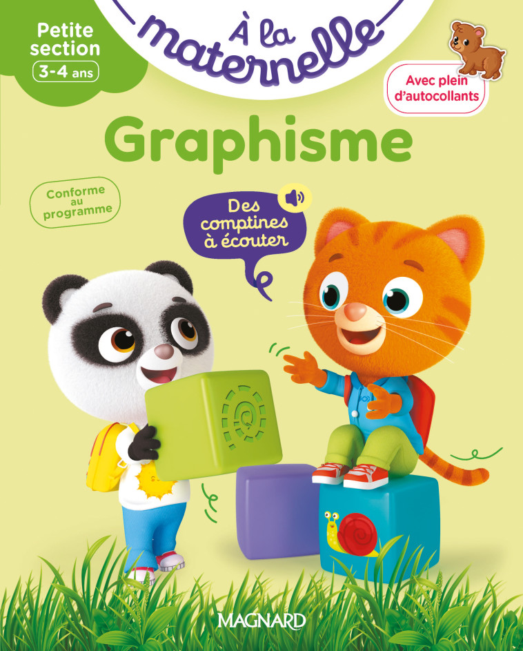 Graphisme Petite section 3-4 ans - A la maternelle - Anne Weiller, Georges Besnard, Marie Sirica Routtier, Anne Weiller, Georges Besnard, Marie Sirica Routtier - MAGNARD
