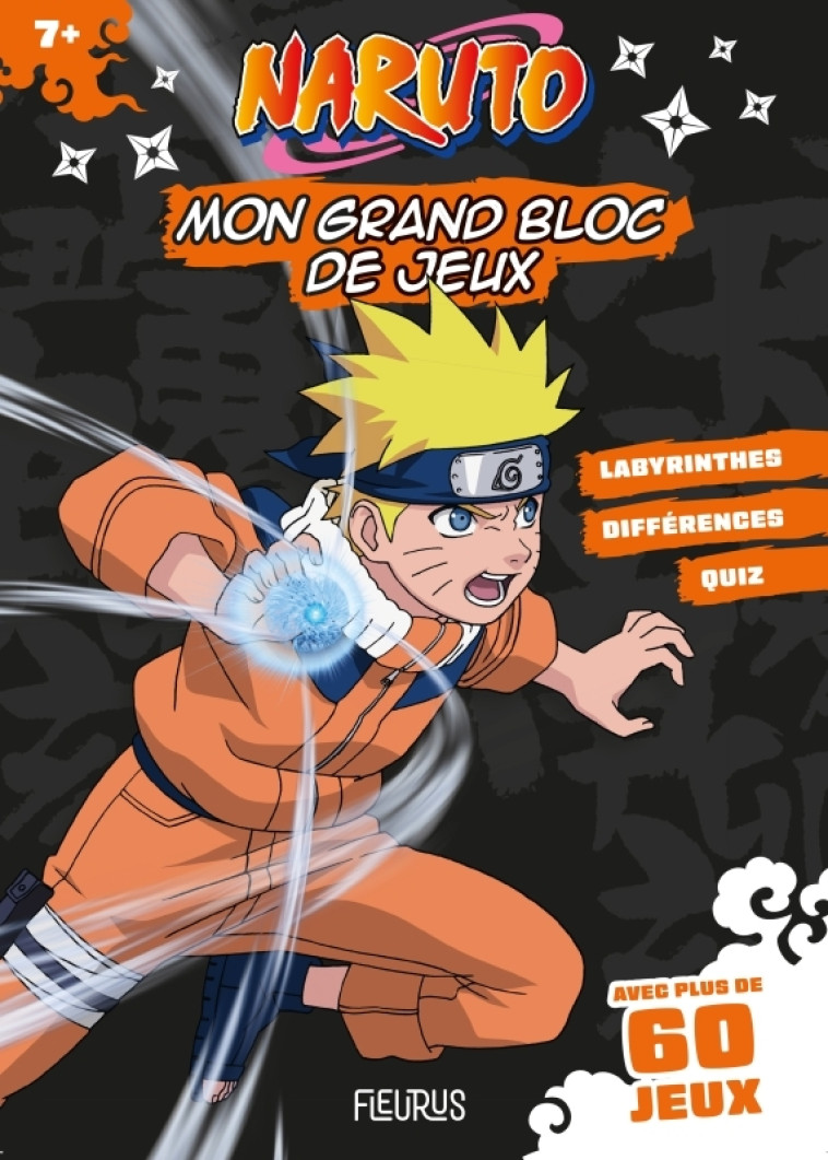 Naruto   Mon grand Bloc de jeux - Naruto Naruto,  Naruto - FLEURUS