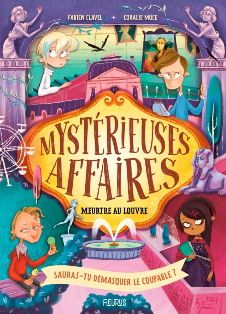 Meurtre au Louvre - Fabien Clavel, Coralie Muce, Fabien Clavel, Coralie Muce - FLEURUS
