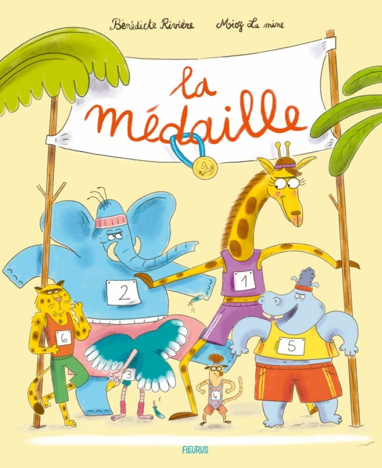 La médaille - Bénédicte Rivière, Léa Miozzo, Lamine Mioz, Bénédicte Rivière, Lamine Mioz - FLEURUS