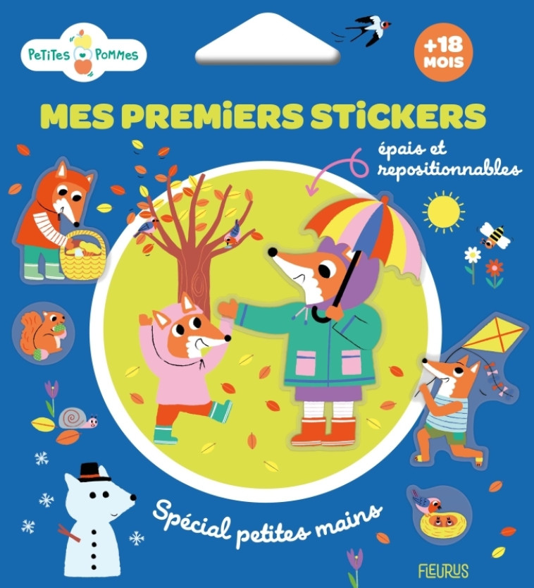 Mes premiers stickers - Au fil des saisons - Émilie Lapeyre, Sylvie Chokron, Émilie Lapeyre, Sylvie Chokron - FLEURUS