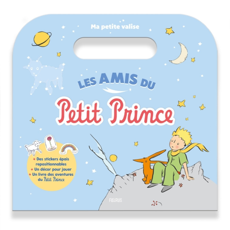 Les amis du Petit Prince (valise et stickers épais) - XXX - FLEURUS