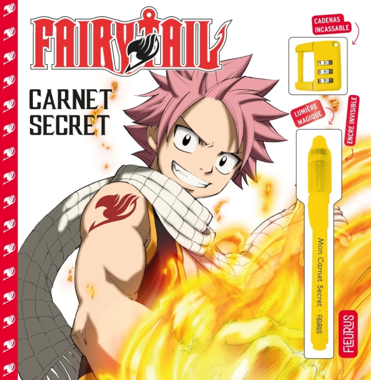 Carnet secret - Fairy Tail - Fairy Tail Fairy Tail,  Fairy Tail,  Fairy Tail - FLEURUS