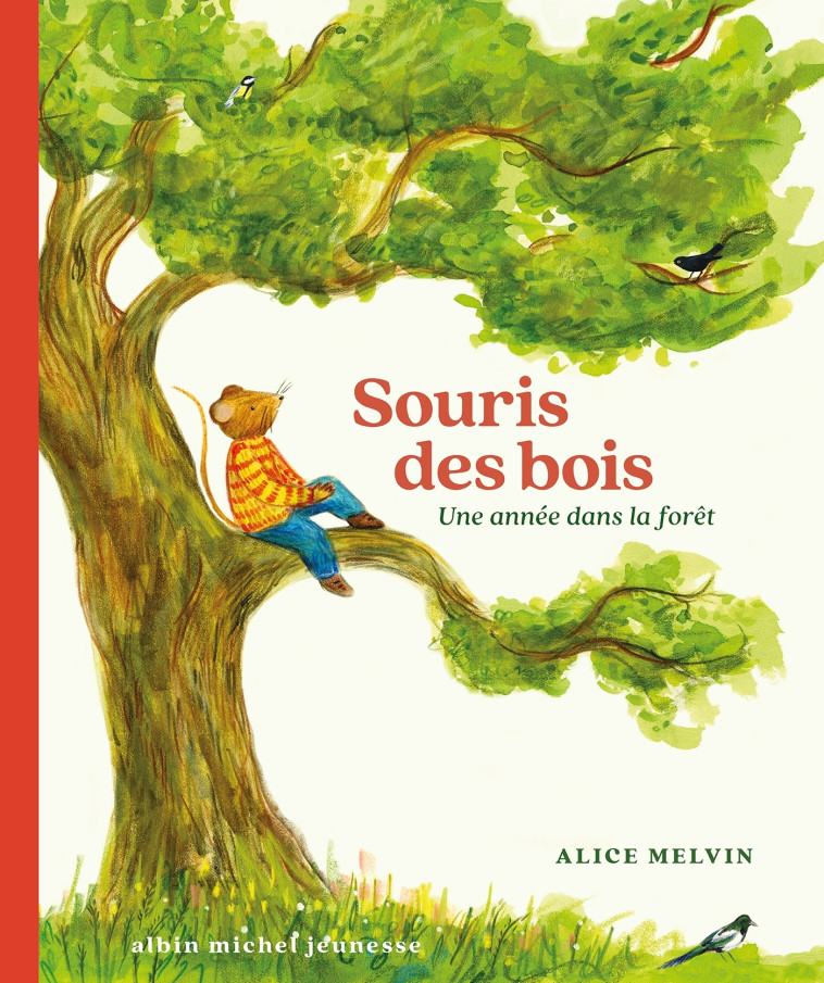 Souris des bois - Une année dans la forêt - Alice MELVIN, Ramona Badescu, William Snow, Alice MELVIN, Ramona Badescu, William Snow - ALBIN MICHEL