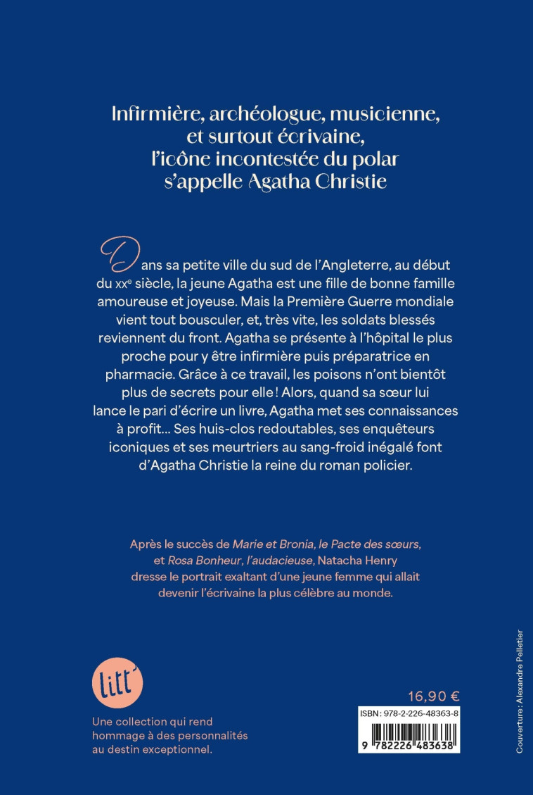 Devenir Agatha Christie - Natacha Henry, Natacha Henry - ALBIN MICHEL