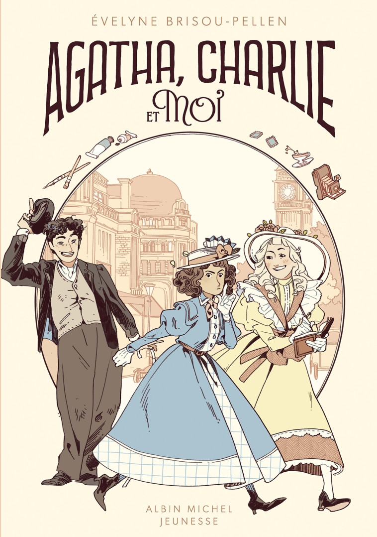 Agatha, Charlie et moi - tome 1 - Évelyne Brisou-Pellen, Évelyne Brisou-Pellen - ALBIN MICHEL
