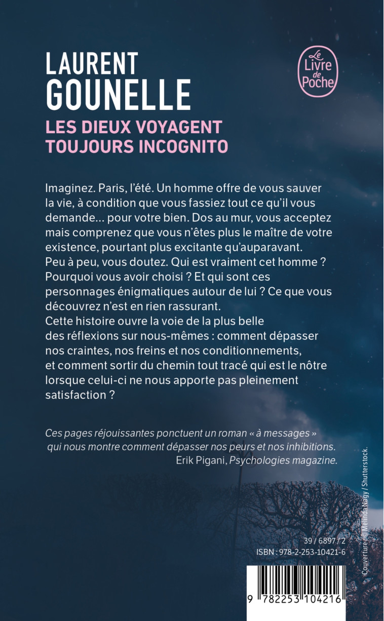 Les dieux voyagent toujours incognito - Laurent Gounelle, Laurent Gounelle - LGF