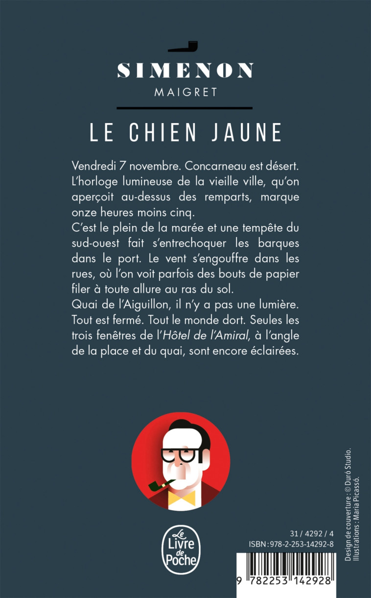 Le Chien jaune - Georges Simenon, Georges Simenon - LGF