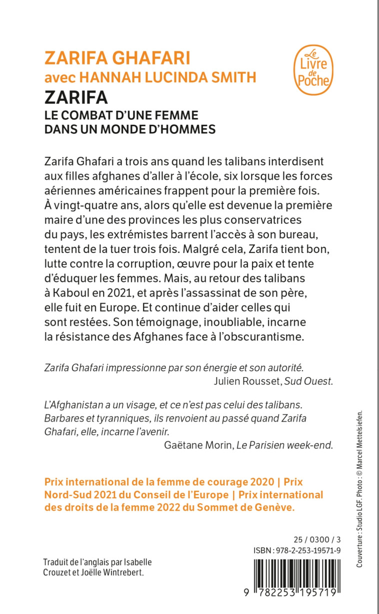 Zarifa - Zarifa Ghafari - LGF