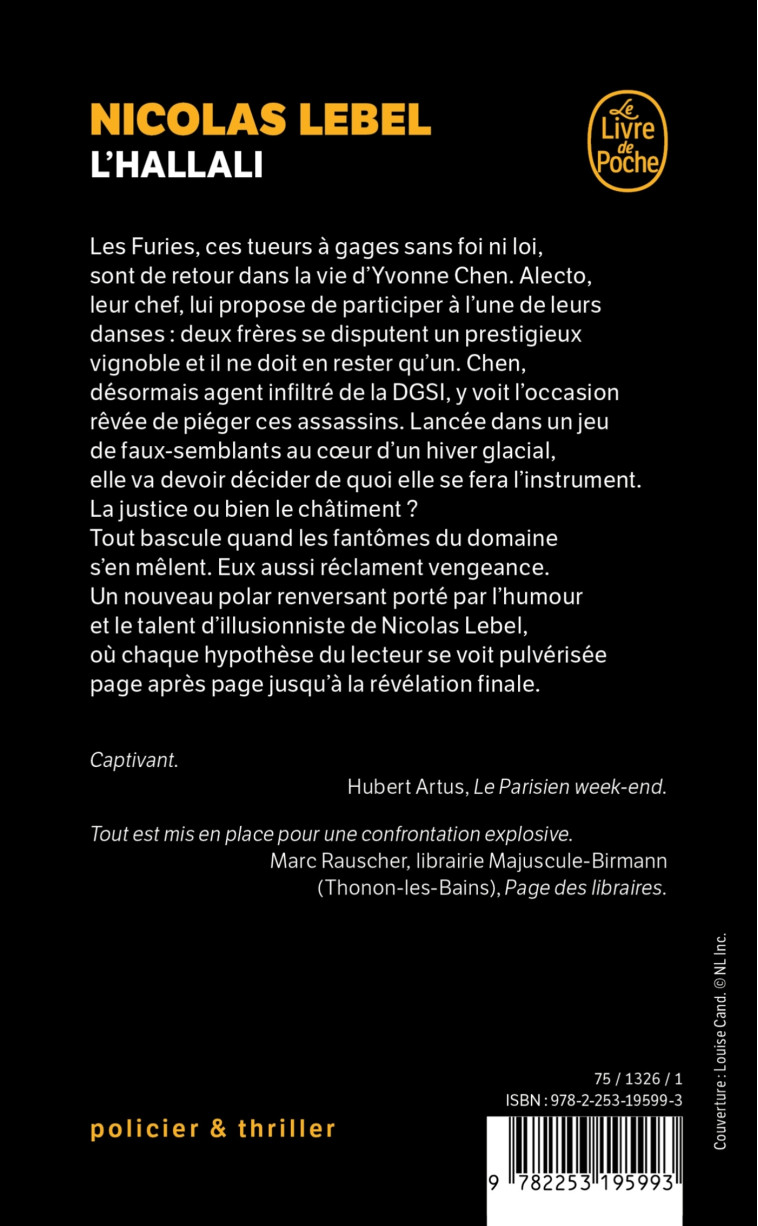 L'Hallali - Nicolas Lebel, Nicolas Lebel - LGF