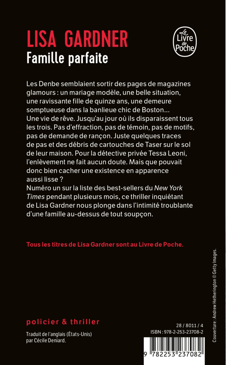 Famille parfaite - Lisa Gardner - LGF
