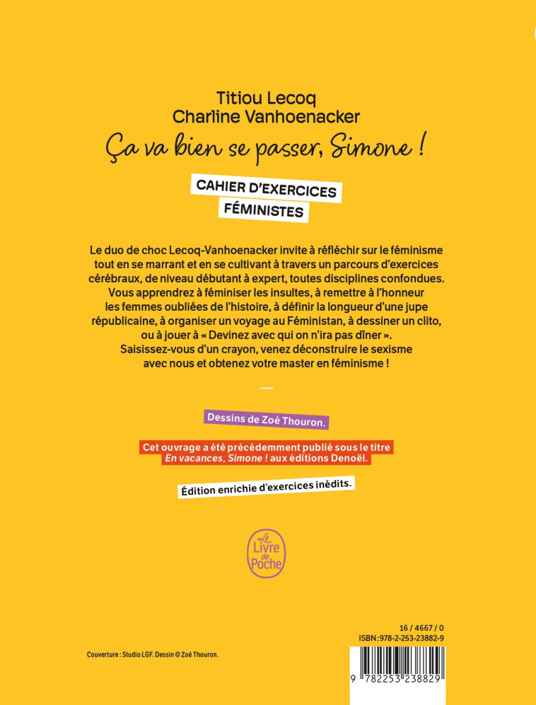 Ça va bien se passer, Simone ! - Titiou Lecoq, Charline Vanhoenacker, Titiou Lecoq, Charline Vanhoenacker - LGF