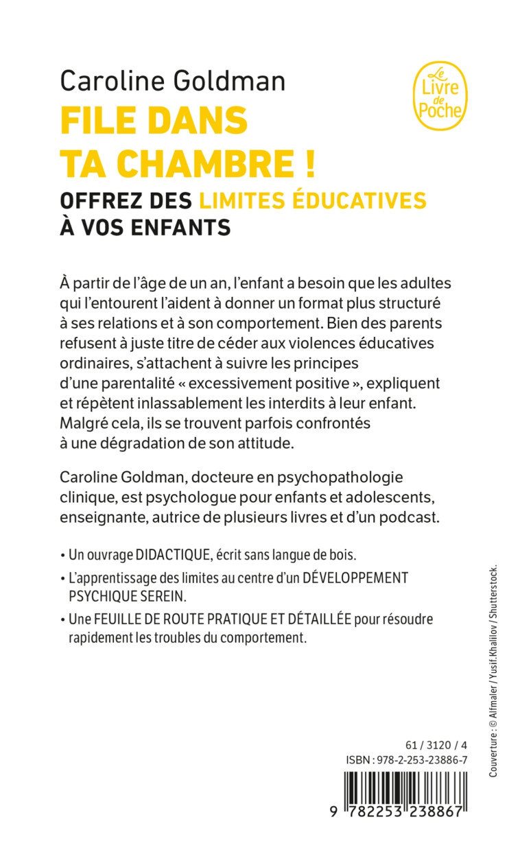 File dans ta chambre ! - Caroline Goldman - LGF