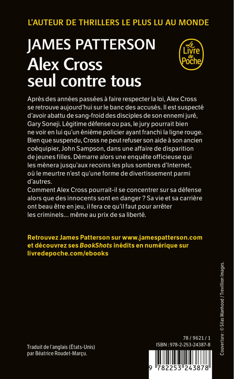 Alex Cross, seul contre tous - James Patterson - LGF
