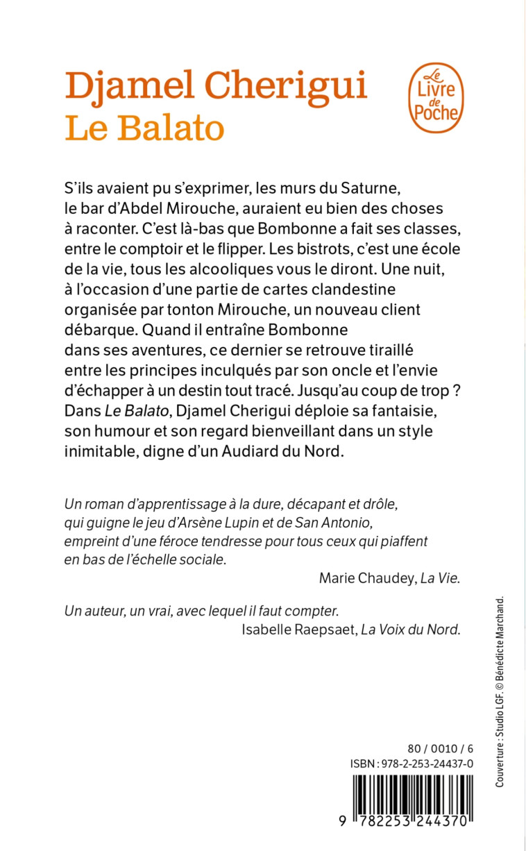 Le Balato - Djamel Cherigui - LGF