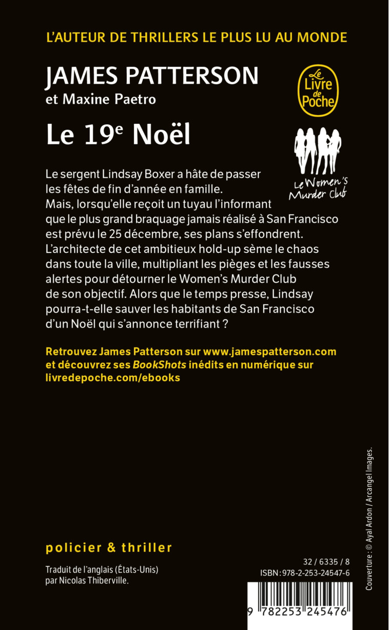 Le 19e Noël - James Patterson, Maxine Paetro - LGF