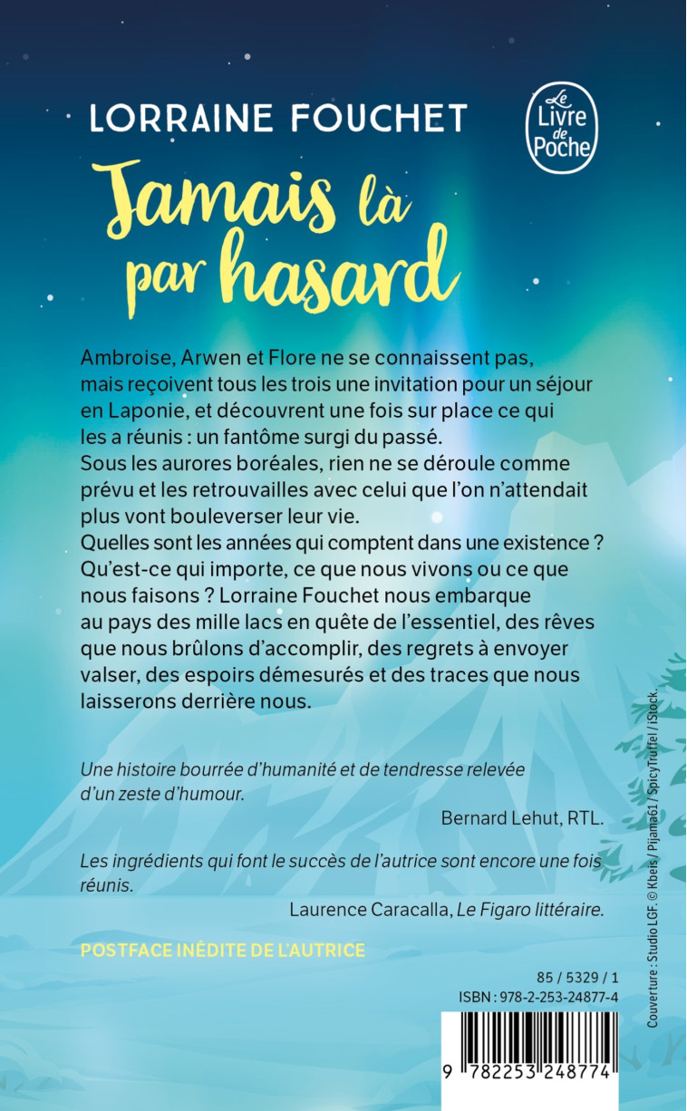 Jamais là par hasard - Lorraine Fouchet - LGF