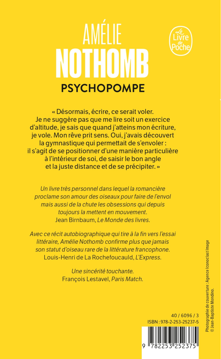 Psychopompe - Amélie Nothomb, Amélie Nothomb - LGF