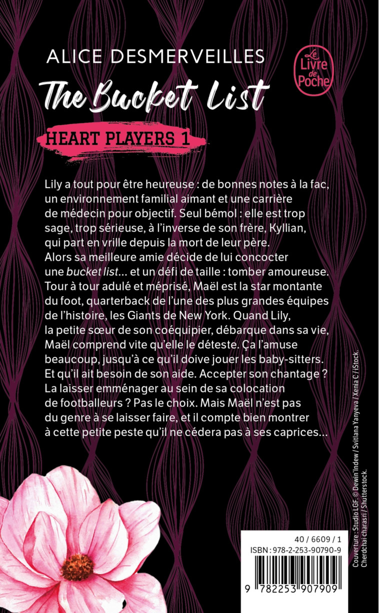 The Bucket List (Heart Players, Tome 1) - Alice Desmerveilles, Alice Desmerveilles - LGF