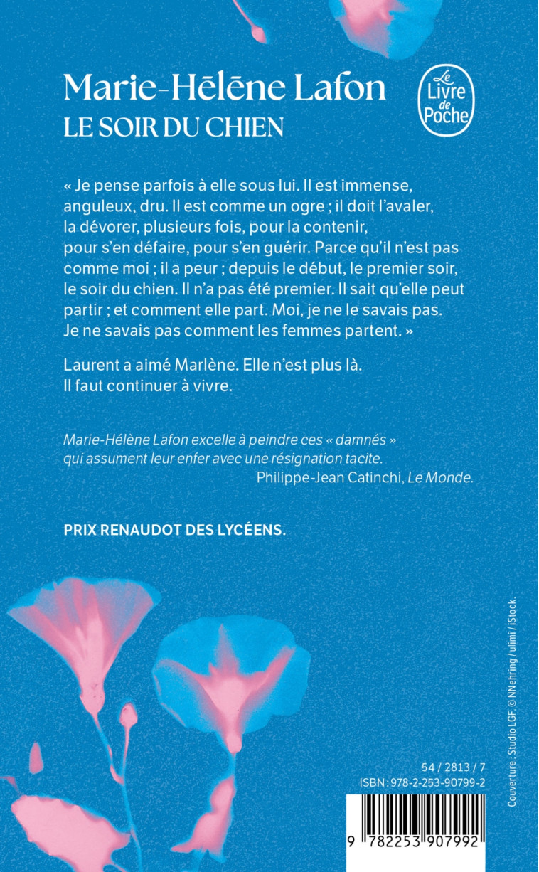 Le Soir du chien - Marie-Hélène Lafon - LGF