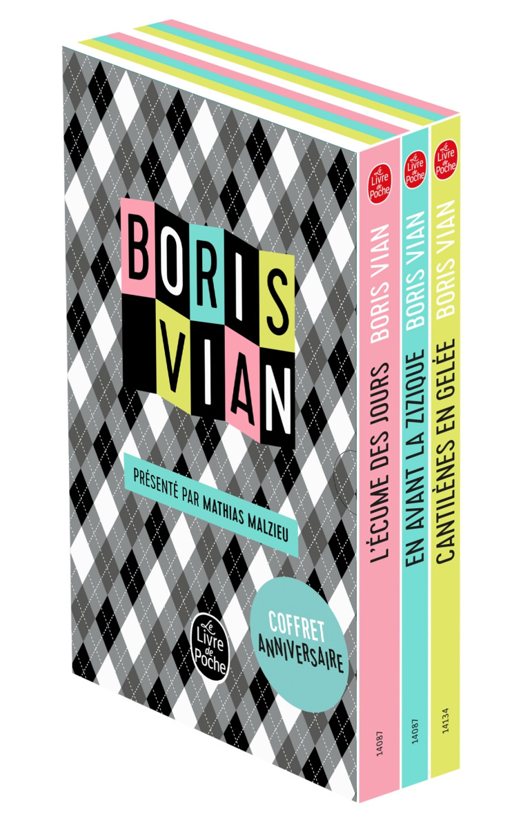 Coffret anniversaire Boris Vian - Boris Vian - LGF
