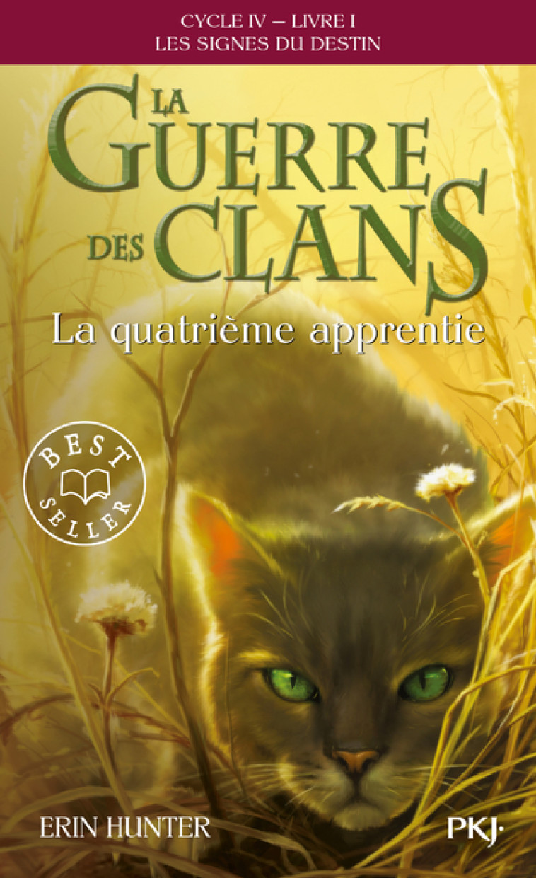 La Guerre des Clans, Cycle IV - tome 1 La quatrième apprentie - Erin Hunter, Aude Carlier, Erin Hunter, Aude Carlier - POCKET JEUNESSE