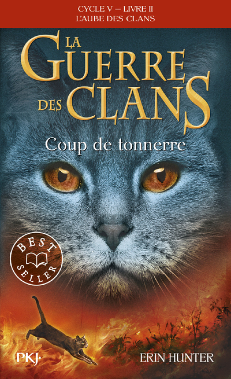La guerre des Clans Cycle V - Tome 2 Coup de tonnerre - Erin Hunter, Aude Carlier, Erin Hunter, Aude Carlier - POCKET JEUNESSE