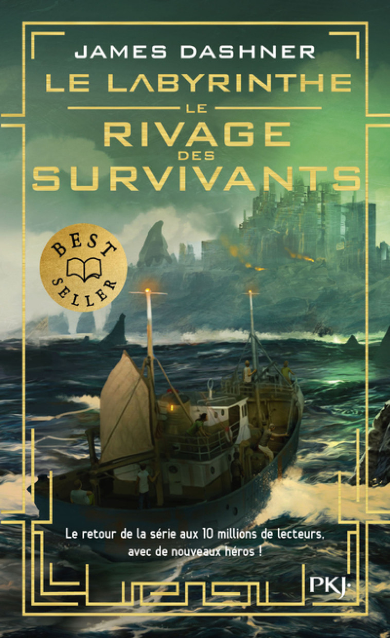 Le Labyrinthe Le rivage des survivants - Tome 1 - James Dashner, Guillaume Fournier, James Dashner, Guillaume Fournier - POCKET JEUNESSE