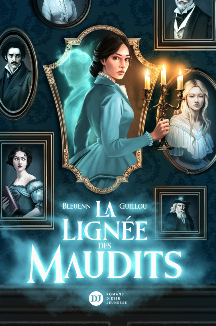La Lignée des maudits - Bleuenn Guillou, Pauline Gallois, Bleuenn Guillou, Pauline Gallois - DIDIER JEUNESSE