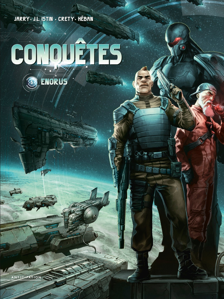 Conquêtes T05 - Nicolas Jarry, Stéphane Créty, Olivier Héban - SOLEIL