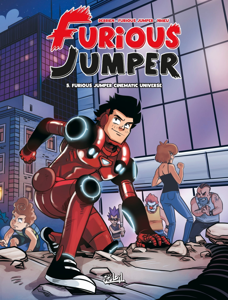 Furious Jumper T05 - Jean-Christophe Derrien, Emmanuel Nhieu - SOLEIL