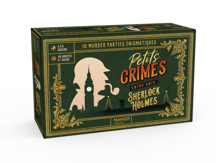Petits crimes entre amis - Sherlock Holmes - Virginie Pelletier, Virginie Pelletier - MANGO
