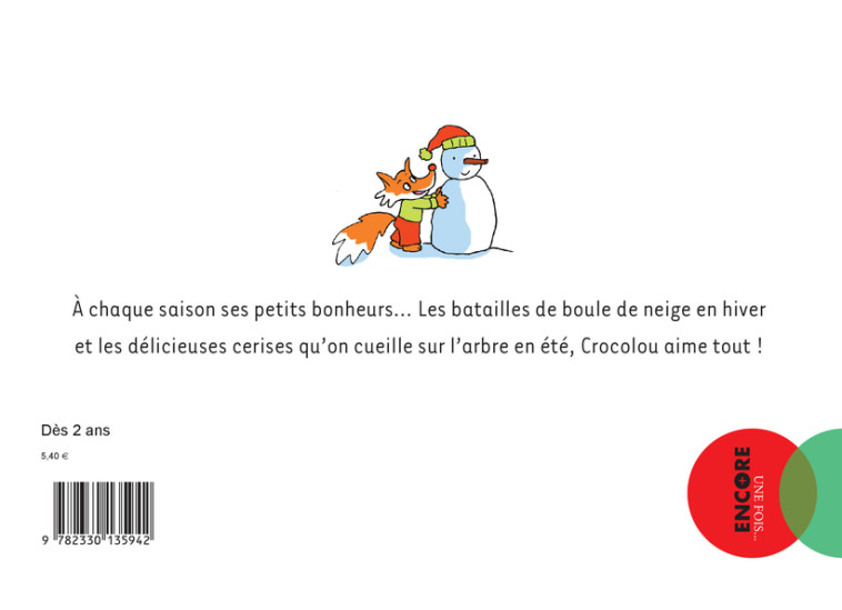 Crocolou aime les saisons - Ophélie Texier, Ophélie Texier - ACTES SUD