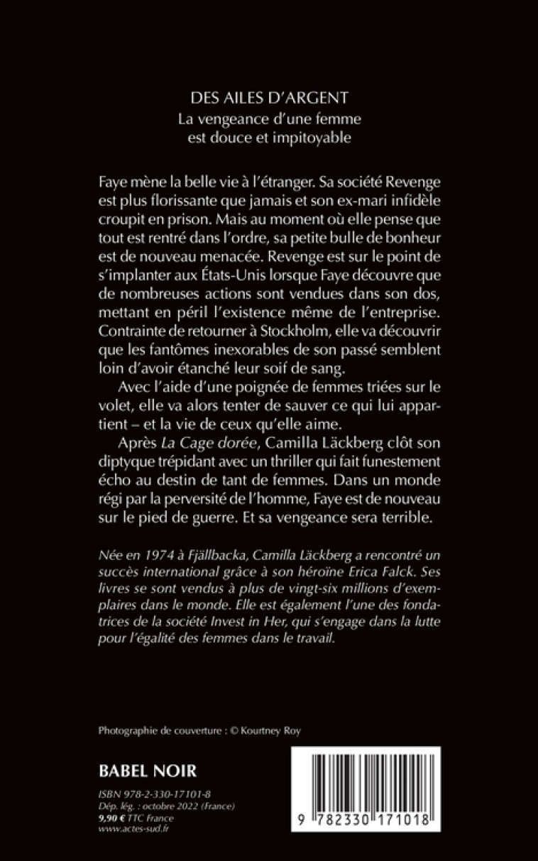 Des ailes d'argent - Camilla Läckberg, Rémi Cassaigne, Camilla Läckberg, Rémi Cassaigne - ACTES SUD