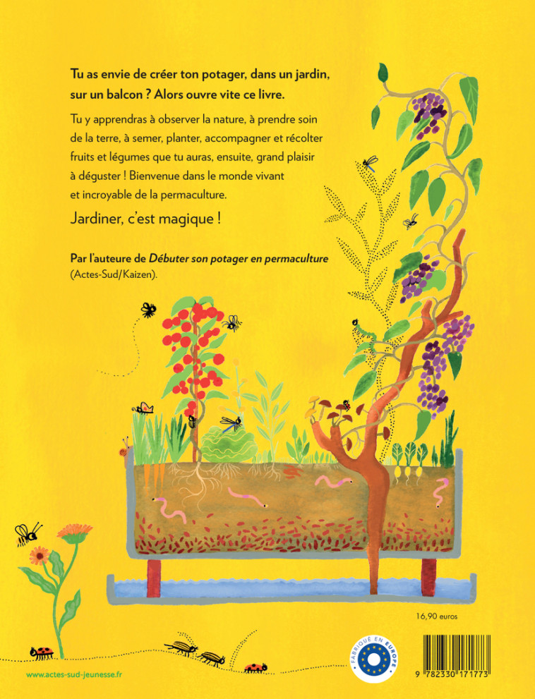 Mon premier jardin en permaculture - Nelly Pons, Joanna Rzezak, Nelly Pons, Joanna Rzezak - ACTES SUD