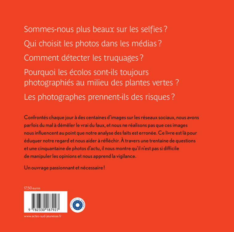 La photo en questions - Pierangélique Schouler, David Groison, David Groison, Pierangélique Schouler - ACTES SUD
