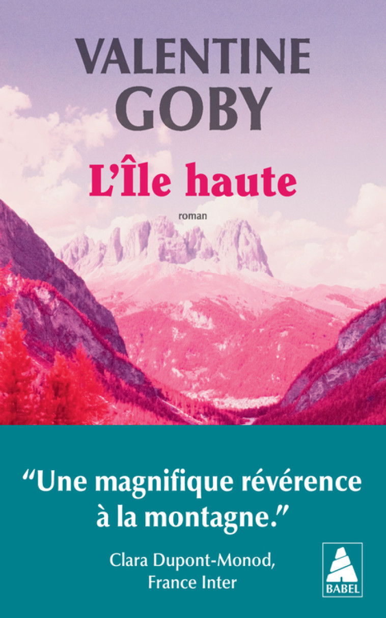 L'île haute - Valentine Goby, Valentine Goby - ACTES SUD