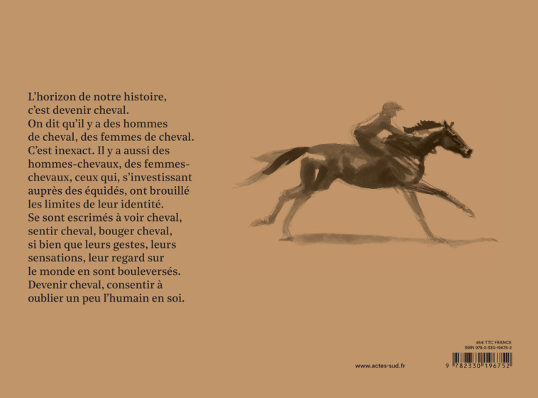 Devenir cheval - Clara Arnaud, Emilie HAILLOT, Yann Arthus-Bertrand, Clara Arnaud, Yann Arthus-Bertrand, Emilie HAILLOT - ACTES SUD