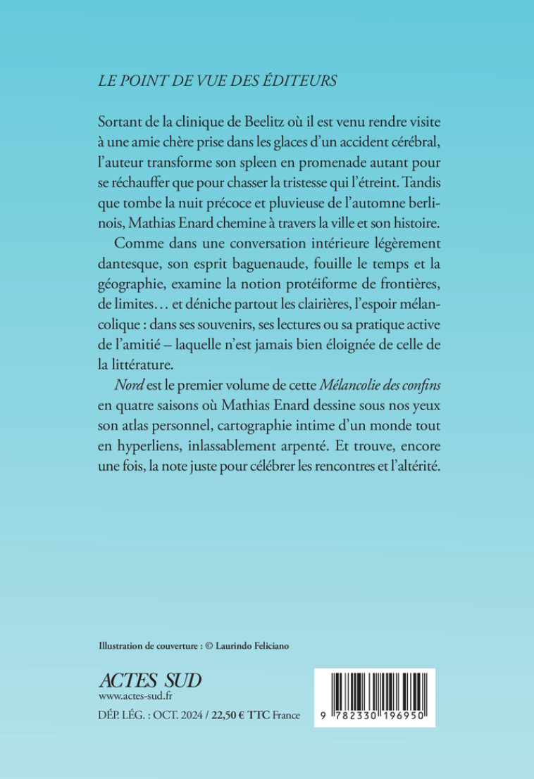 Mélancolie des confins - Mathias Énard, Mathias Énard - ACTES SUD
