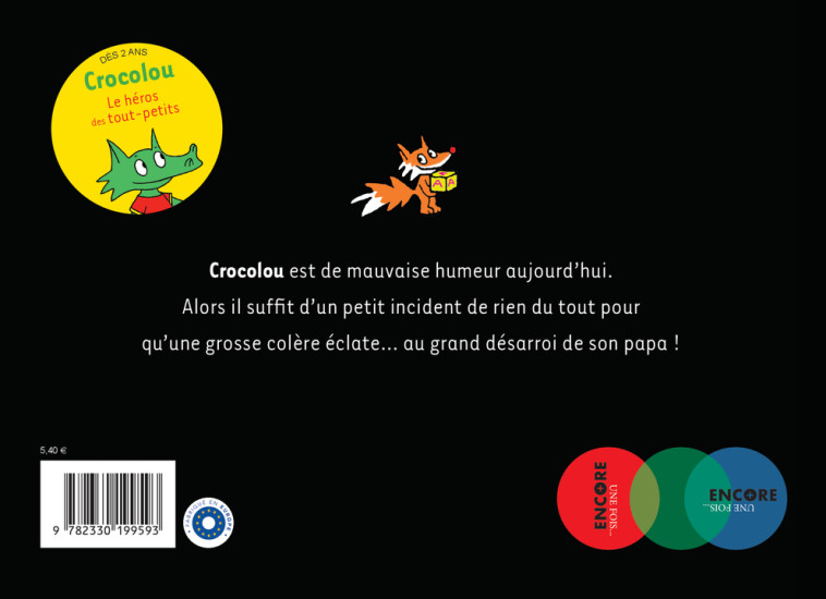 Crocolou est en colère - Ophélie Texier, Ophélie Texier - ACTES SUD