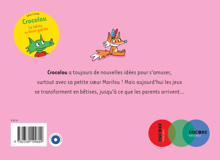 Crocolou fait des bêtises - Ophélie Texier, Ophélie Texier - ACTES SUD