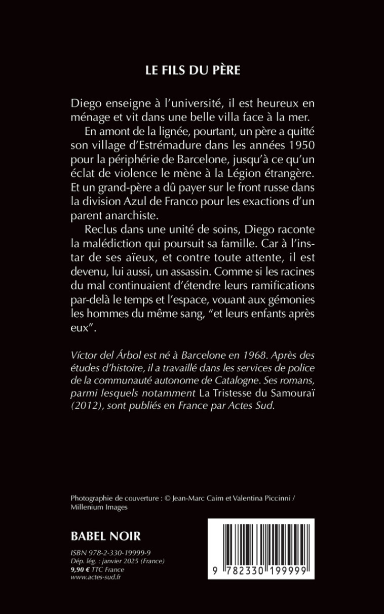 Le Fils du père - Victor Del arbol, Émilie Fernandez, Claude Bleton, Victor Del arbol, Émilie Fernandez, Claude Bleton - ACTES SUD