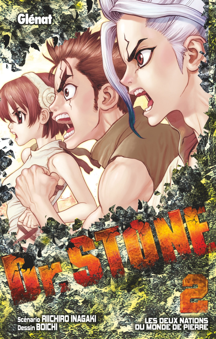 Dr. Stone - Tome 02 - Riichirô Inagaki, Boichi Boichi,  BOICHI - GLENAT