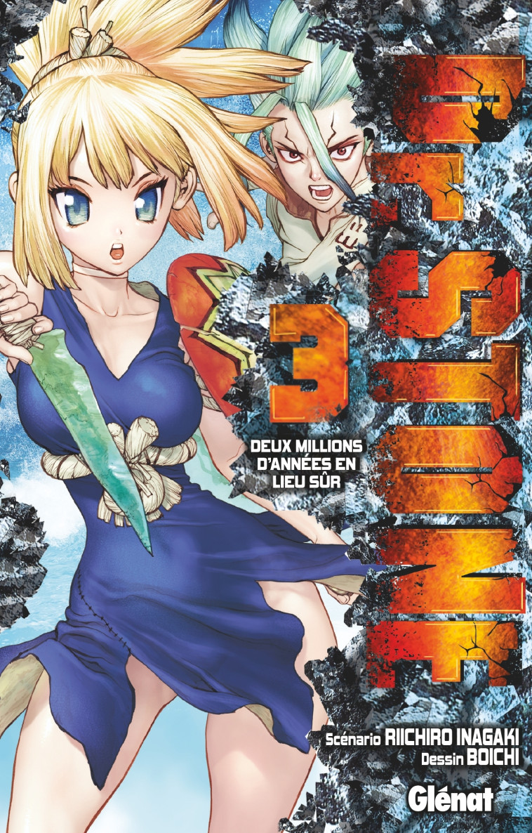 Dr. Stone - Tome 03 - Riichirô Inagaki, Boichi Boichi,  BOICHI - GLENAT