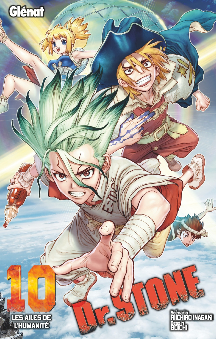 Dr. Stone - Tome 10 - Riichirô Inagaki, Boichi Boichi,  BOICHI - GLENAT