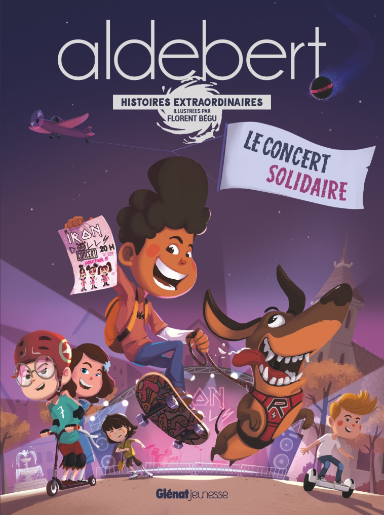 Le concert solidaire - ALDEBERT ALDEBERT, Florent Bégu,  Aldebert - GLENAT JEUNESSE